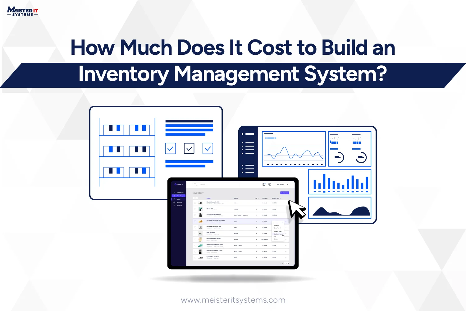 How Much Does It Cost to Build an Inventory Management System?