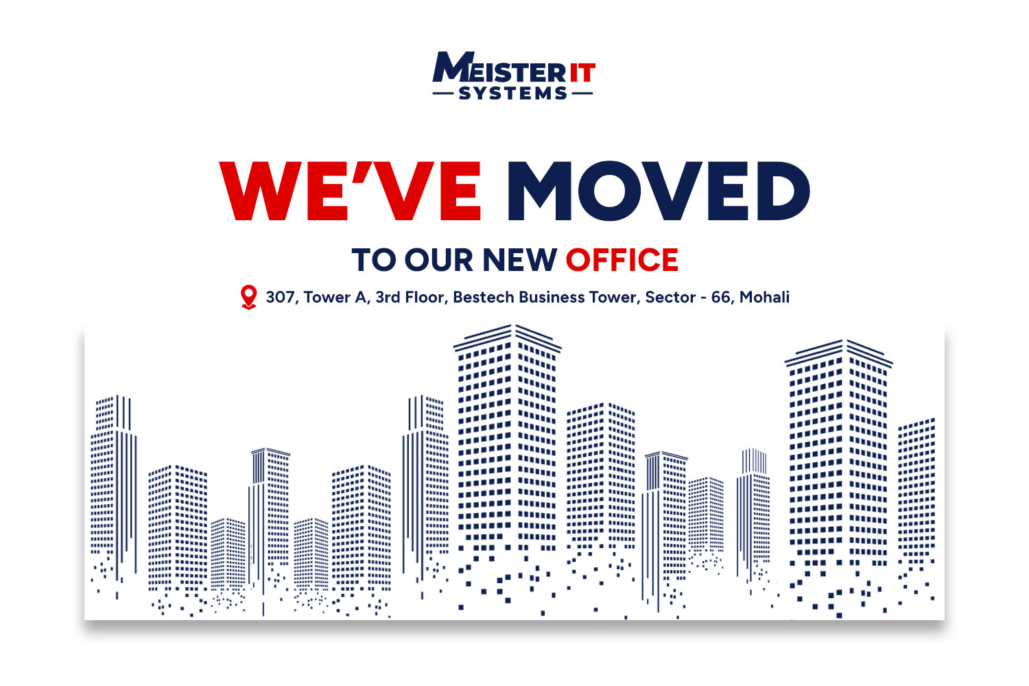 MeisterIT Systems have Moved to a New Office!